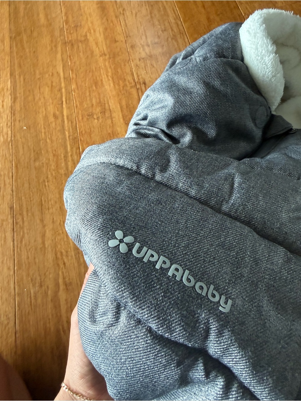 UPPAbaby Gray Cozy ganoosh - Insulated Infant Stroller Bunting